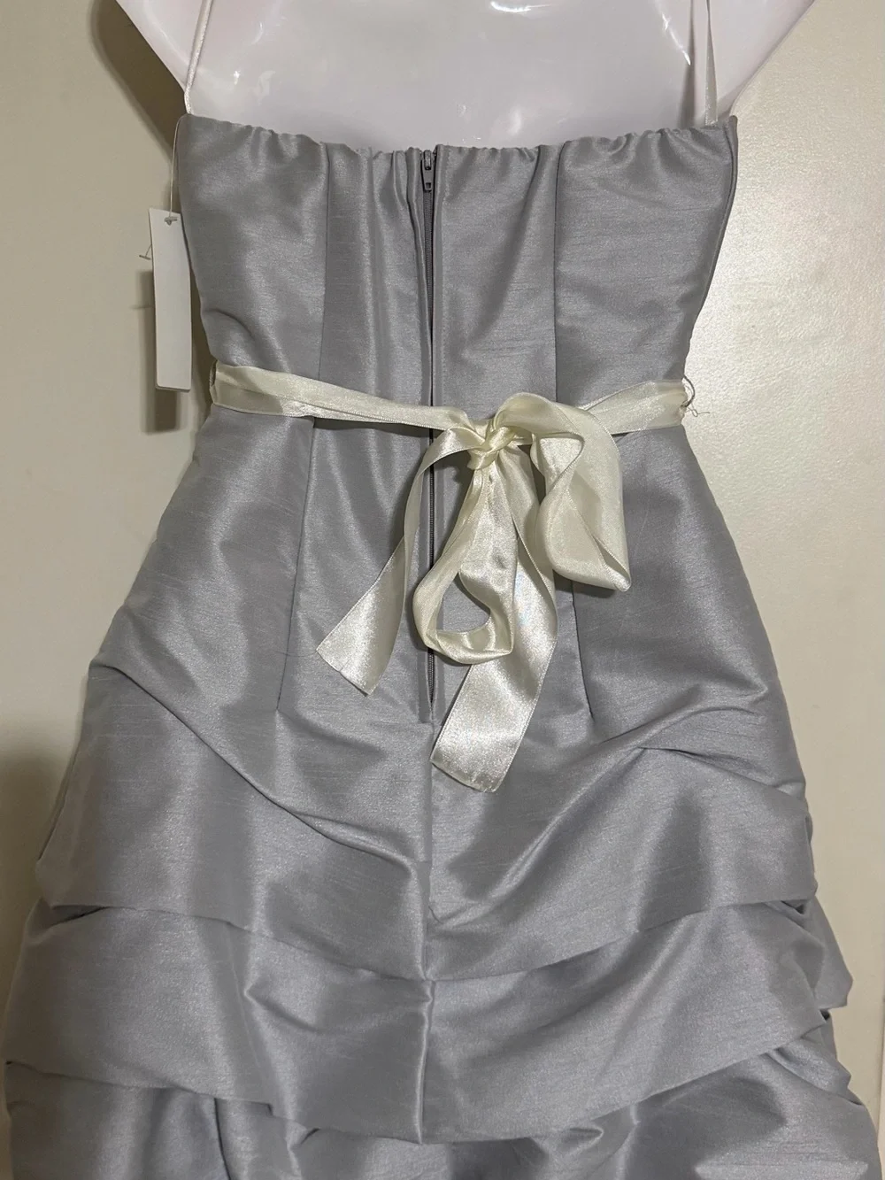 As You Wish Strapless Dress with Pearl Belt